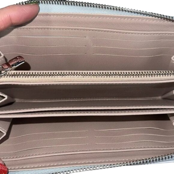 Louis Vuitton Iridescent Monogram Ski Coussin Zippy Wallet NEW with COA - Picture 12 of 17